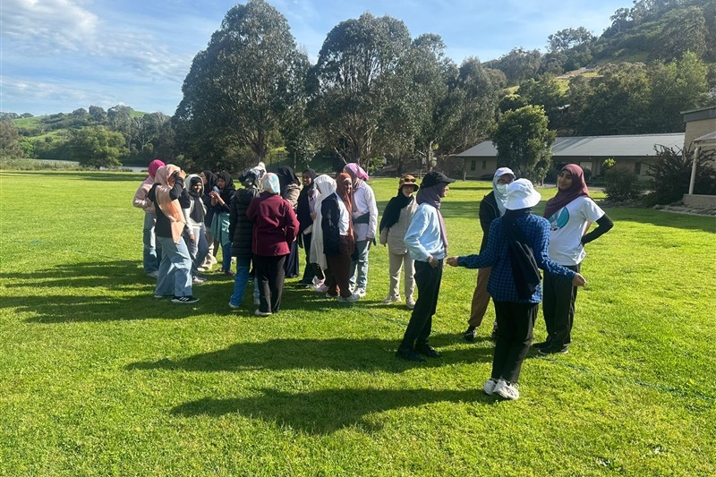 Year  5 and 6 Girls Camp Jungai